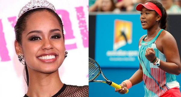 Ariana Miyamoto and Naomi Osaka Japanese